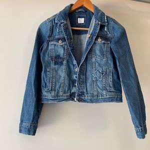 Gap Girl’s Star Denim Jacket